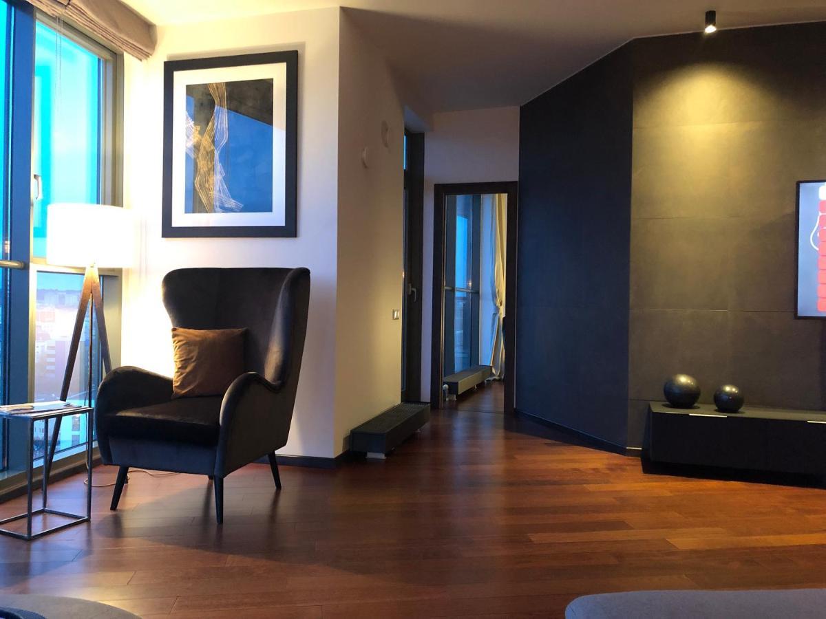 Luxury Panoramic Vilnius Apartment Exteriör bild