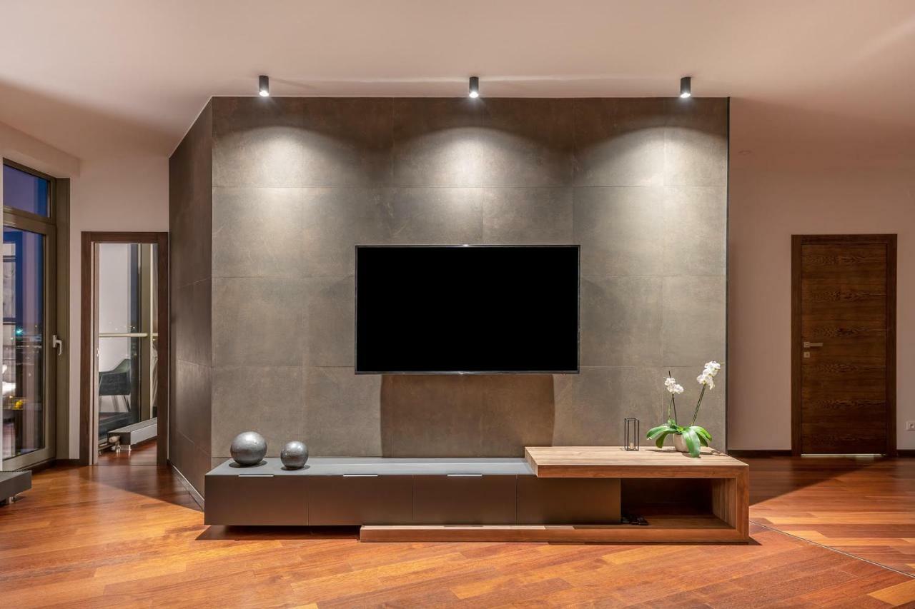 Luxury Panoramic Vilnius Apartment Exteriör bild