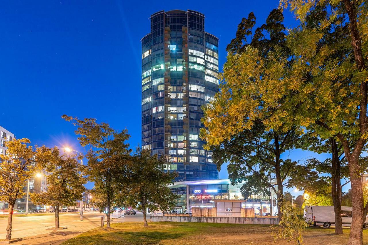 Luxury Panoramic Vilnius Apartment Exteriör bild